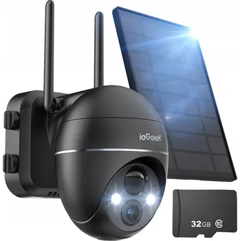 IP kamera Venkovní IP kamera ieGeek BEZPIECZEŃSTWO WIFI 2K 3MPx 32GB