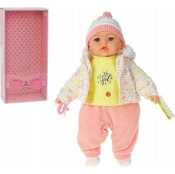 Panenka Panenka miminko 45 cm s českými zvuky v bundě