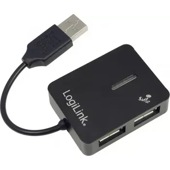USB hub LogiLink USB hub 4portový USB 2.0 černý