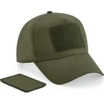 Kšiltovka s vyměnitelnou nášivkou Beechfield - olivová