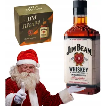 ostatní stavebnice Stavebnice 3D láhev Jim Beam sběratelská dekorace sada pro dospělé