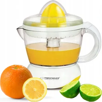 Odšťavňovač Odšťavňovač na citrusy Esperanza ELEKTRICKÝ ODŠŤAVŇOVAČ bílý 25 W