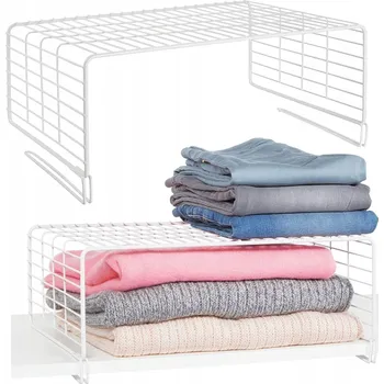 regál Koupelnový regál MDesign bílý 30 x 43 x 18 cm