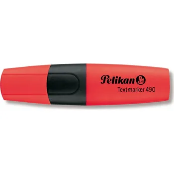 Zvýrazňovač Zvýrazňovač 1 Ks . Pelikan červený