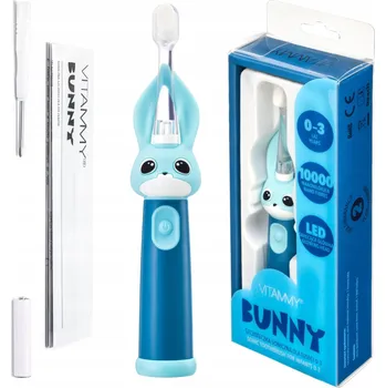 Elektrický zubní kartáček Sonický kartáček VITAMMY Bunny Modrý
