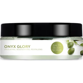 Tělový peeling Yasumi Onyx Glory 220 g solný peeling na tělo s vůní zeleného čaje