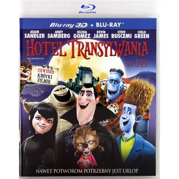 Blu-ray film Hotel Transylwania Blu-ray 3D disk
