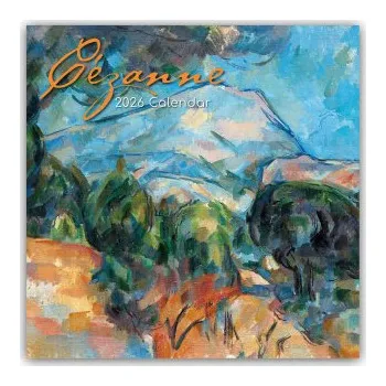 Diář Cézanne 2026 - Paul Cézanne - 16-Monatskalender (EN)