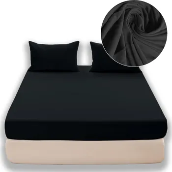 Prostěradlo Prostěradlo s gumou Łóżkoholicy jersey 160 x 200 cm