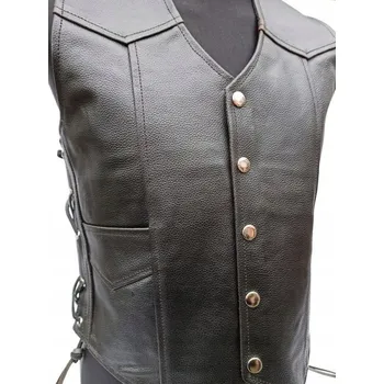 Moto bunda Motocyklová vesta Klasická Pánská, velikosti na výběr od M do 4XL