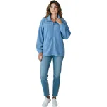 Tovta Dámská fleecová mikina ADELA Barva: Modrá, Velikost: 3XL