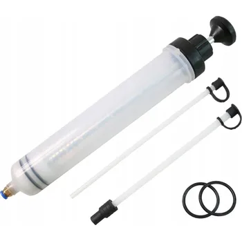 Injekční stříkačka na olej Mobes 200 ml s ohebnými hadičkami