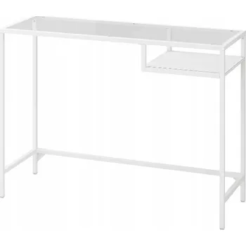 Psací stůl Obdélníkový psací stůl IKEA 100 x 36 x 74 cm bílý