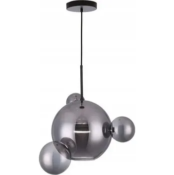 Závěsné svítidlo Multiverse 1+3 10W LED sklo černé