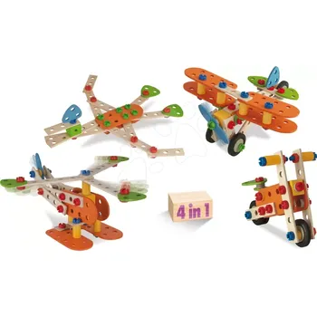 ostatní stavebnice Dřevěná stavebnice most Construct 4v1