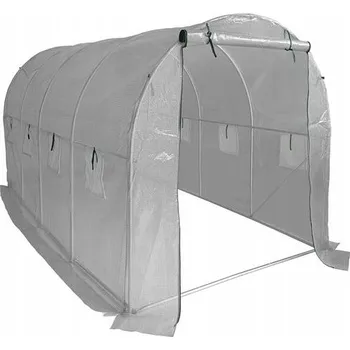 Skleník Fóliovník G21 200 x 400 x 200 cm, bílý