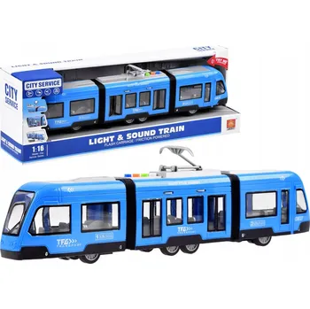 autíčko Jokomisiada Tramvaj ZA3834 modrá