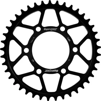 Řetězová sada pro motocykl Řetězová rozeta SUPERSPROX RFE-1489:41-BLK černý 41 zubů, 525