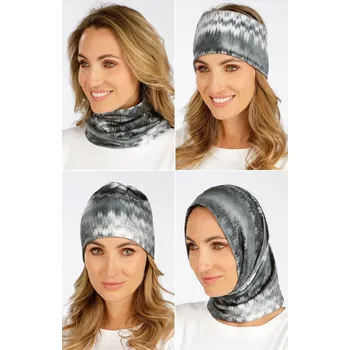 Čepice Termo multifunkční šátek LITEX šedý Velikost: UNI