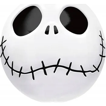 Balónek Foliový balónek Lebka Happy Halloween 45 cm