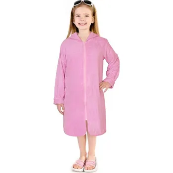 Pánský župan Bellatex Froté župan na zip růžový vel. 3 - 5 let