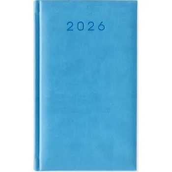 Kalendář Knižní kalendář 2026 A6 Scriba modrý