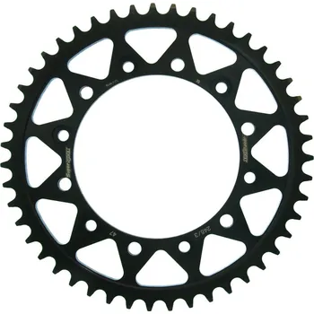 Řetězová sada pro motocykl Řetězová rozeta SUPERSPROX RFE-245/3:47-BLK černý 47 zubů, 520