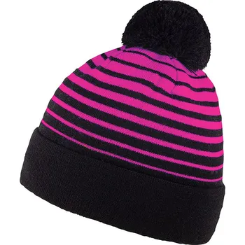 Čepice Cofee Zimní čepice Castle Barva: černá/neon růžová (26bn), Velikost: uni