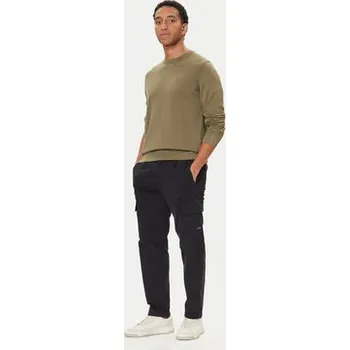 Pánský svetr BOSS Svetr Kanovano_S 50527583 Zelená Regular Fit 3XL