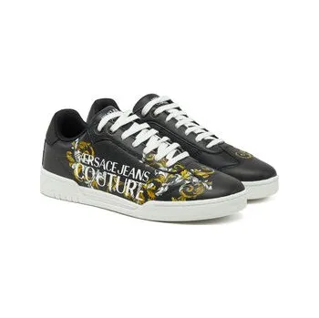 Pánské tenisky Sneakersy Versace Jeans Couture 78YA3SD1 Černá 43