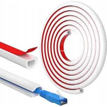 kabelová chránička PODLAHOVÁ/STĚNOVÁ KRYTKA NA KABELY SAMOLEPICÍ KABELOVÝ KANÁL LIŠTA 3M