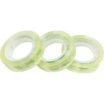 Lepicí páska PKstar Lepící páska 12 mm x 20 m transparentní PK71-8 ,balení 12 ks 594987