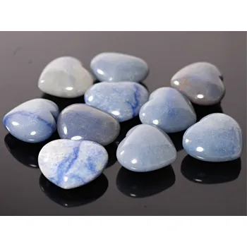 Magieprirody.cz Srdce Křemen modrý 20x23 mm #ZM104