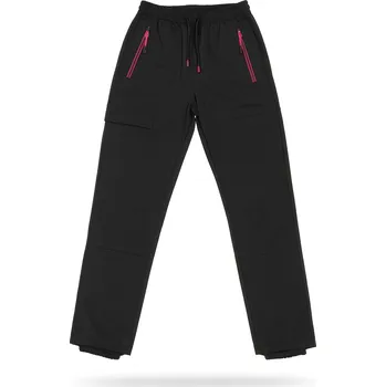 Dětský overall xcena Softshellové dívčí černé tepláky Velikost: 140