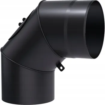 Kouřovod STAHL SYSTEM kouřové koleno Nastavitelné 0-90° Kouřovod Komínové Hrdlo 1000C Průměr 200mm