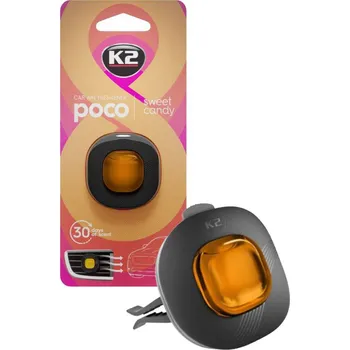 Vůně do auta K2 POCO SWEET CANDY vůně do auta do mřížky ventilace