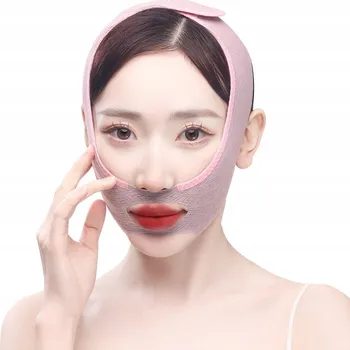 Pleťová maska KOREA! AVAJAR Liftingová maska "V" na linii čelisti a podbradek 1 ks