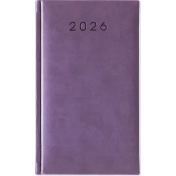 Kalendář Knižní kalendář 2026 A6 Scriba fialový