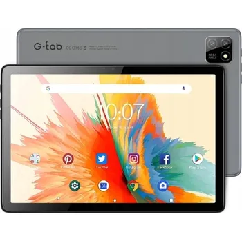Tablet Tablet G-Tab T11: 10,1" IPS Displej, Baterie 6580mAh, Osmijádrový procesor, 5G WiFi, Šedá