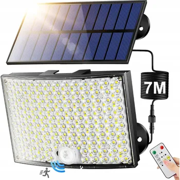 Venkovní osvětlení SOLÁRNÍ LAMPY SVĚTLA DO ZAHRADY LED OSVĚTLENÍ S ČIDLEM POHYBU