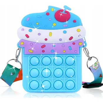 POP IT POPIT FIDGET SENZORICKÁ ANTISTRESOVÁ HRAČKA S PYTÍČKEM PRO DÁREK , DÁREK