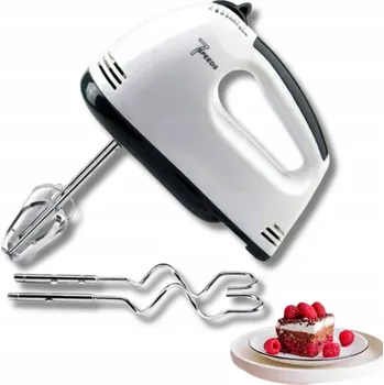 MIKSER RĘCZNY 260W 7 PRĘDKOŚCI MOCNY ROBOT D1 Ruční šlehač 260 W, 7 rychlostí, bílý