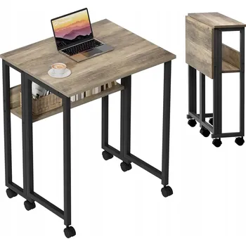 Psací stůl Skládací stolek na laptop, malý, do obývacího pokoje, kanceláře, počítačový