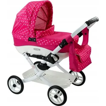 Kočárek pro panenku Hluboký kočárek pro panenky Adbor LILY