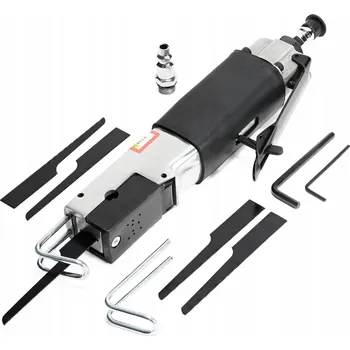 Přímočará pila PNEUMATICKÁ PILA PŘÍMOČARÁ S 4 NOŽI A PILOVÝMI LISTY