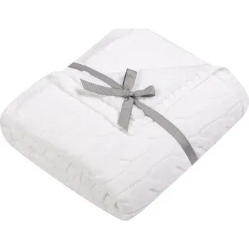 Dětská deka Dětská deka Duet Baby 80 x 90 cm bílá