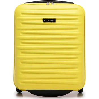 WITTCHEN kabinový kufr z ABS plastu, žlutý