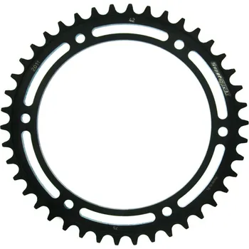 Řetězová sada pro motocykl Řetězová rozeta SUPERSPROX RFE-2011:42-BLK černý 42 zubů, 530