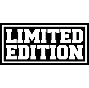 Samolepicí dekorace na vozidlo Samolepka Limited Edition na auto a motorku, tuning nálepka (6149)