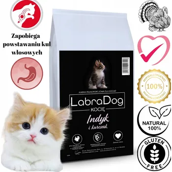 Krmivo pro kočku Krmivo suché pro koťata Krůta s kuřecím masem bez obilovin a konzervantů 1,5 kg